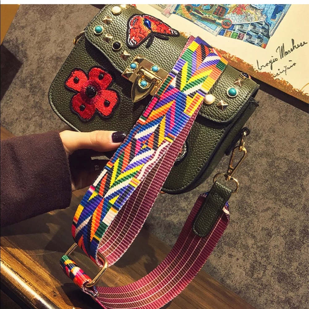 Sale Firm “Valentina” Rockstud GuitarStrap Bag - Picture 2 of 6